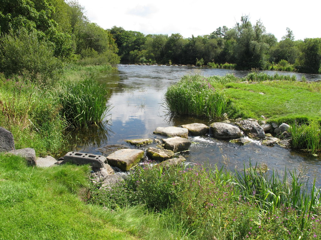 Fishing at Castleconnell Salmon Fishery, Co. Limerick