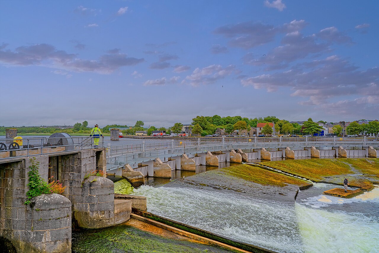 Fishing at Galway Salmon Weir, Co. Galway