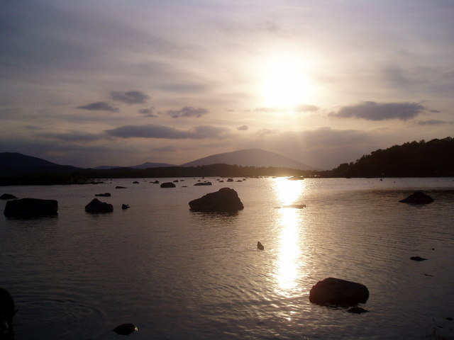 Fishing at Lough Cullin, Co. Mayo