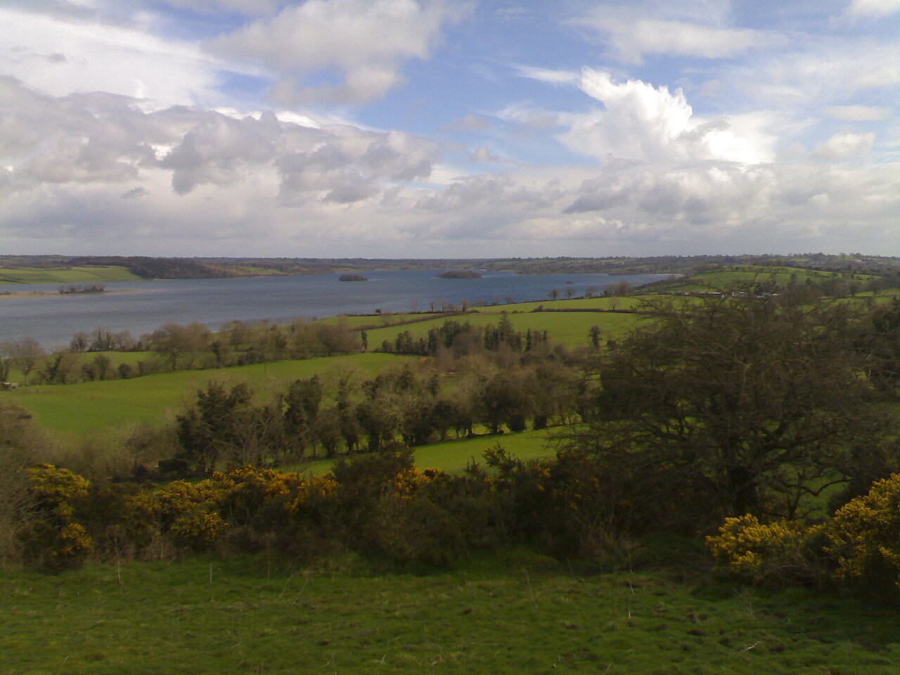 Fishing at Lough Lene, Co. Westmeath