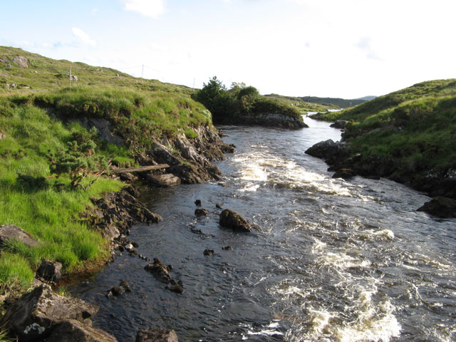 Fishing at Owenmore / Owenduff System, Co. Mayo