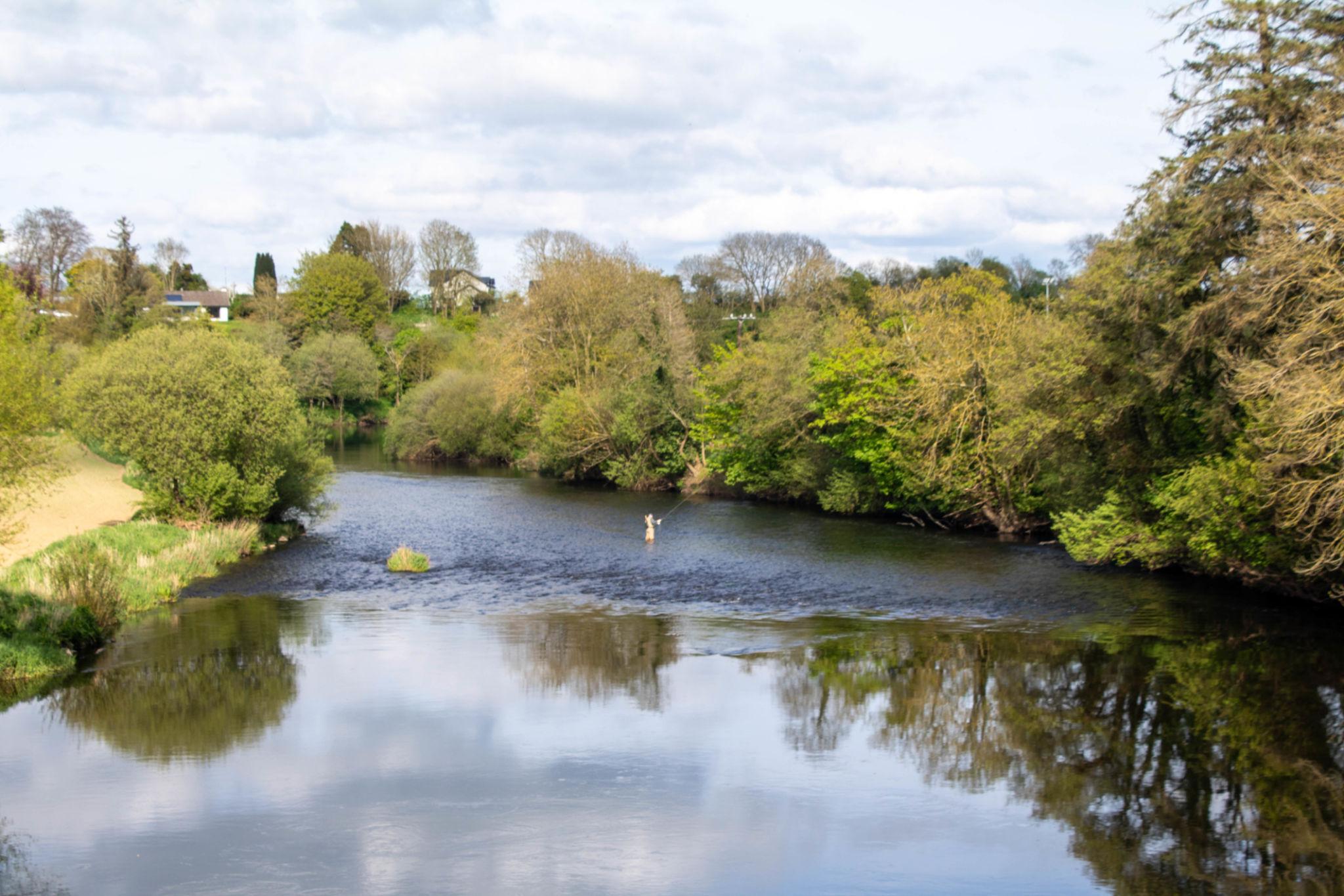 Fishing at River Blackwater, Co. Cork / Waterford