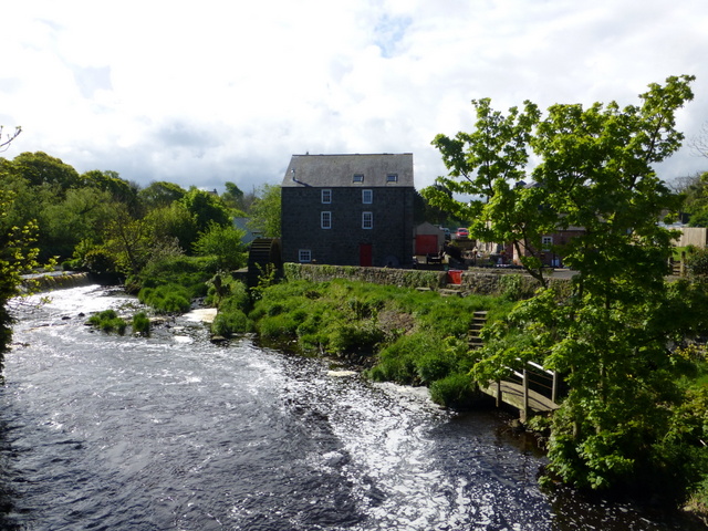 Fishing at River Bush, Co. Antrim