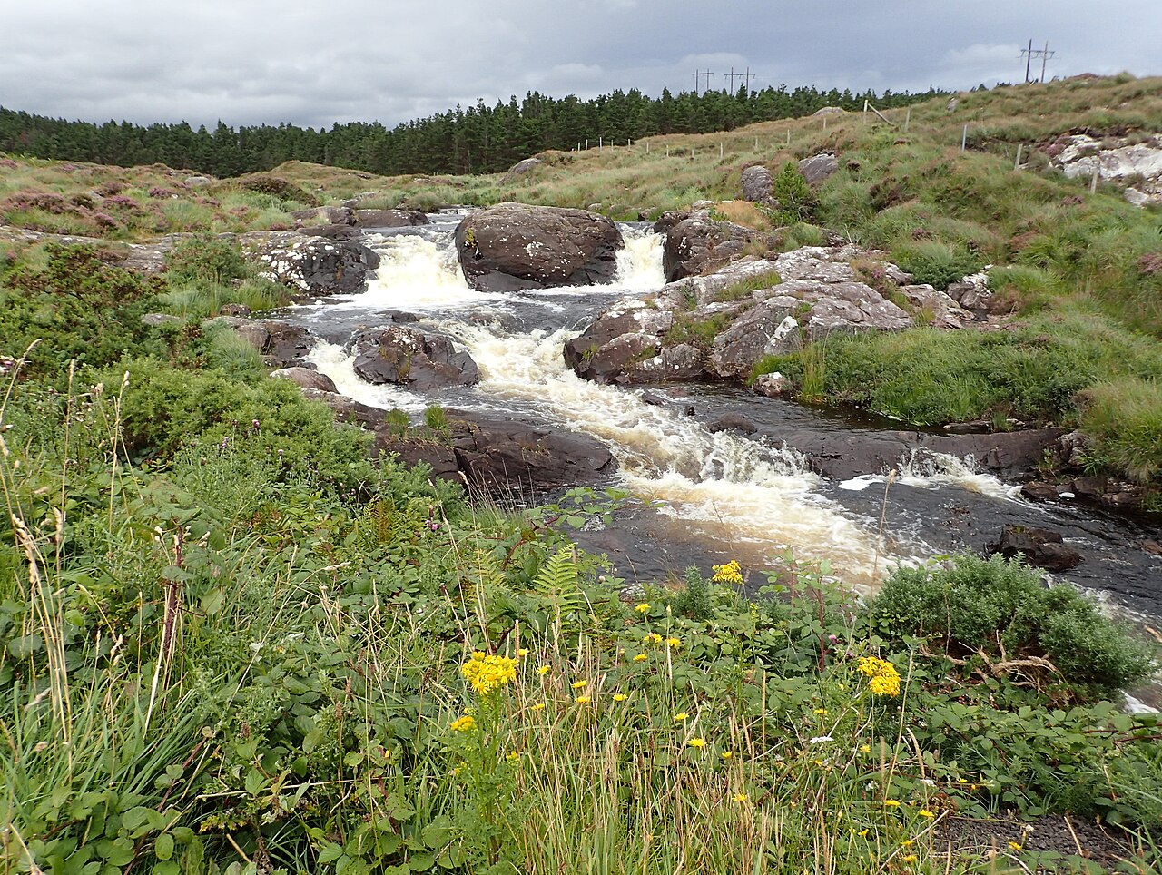 Fishing at Screebe Fishery, Co. Galway
