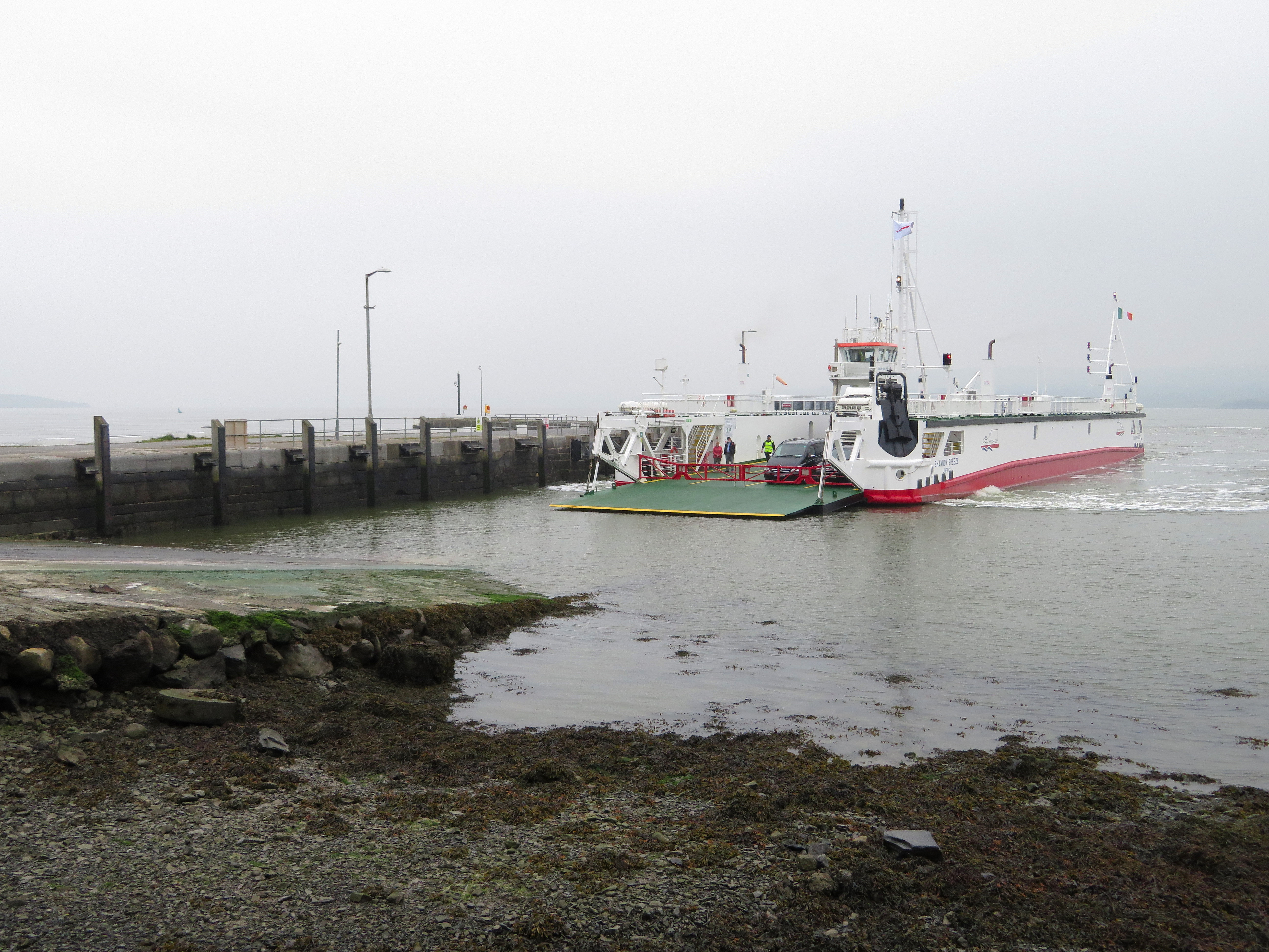 Fishing at Tarbert Pier, Co. Kerry